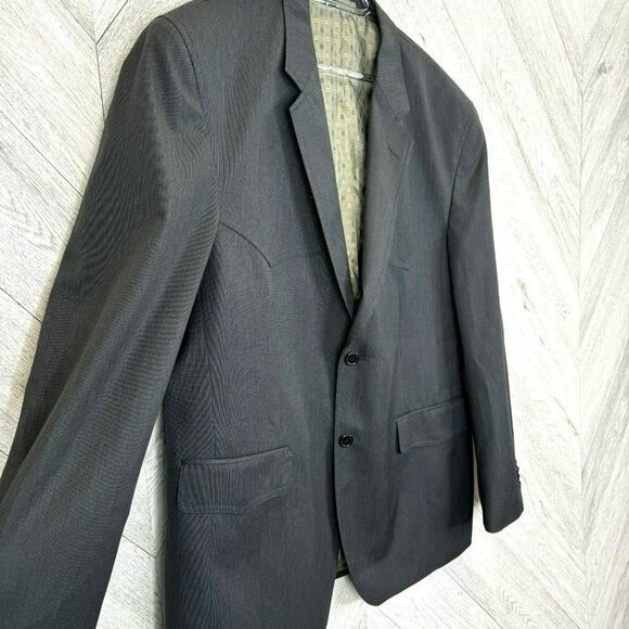 Vintage Dallas Pantofino Blazer Jacket Mens Size 42R Western Sport Coat Gray - Picture 2 of 10
